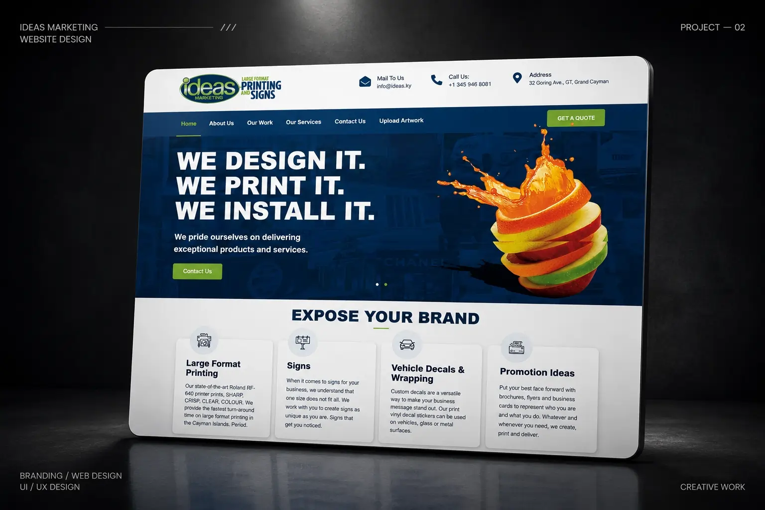 Ideas Marketing — feature