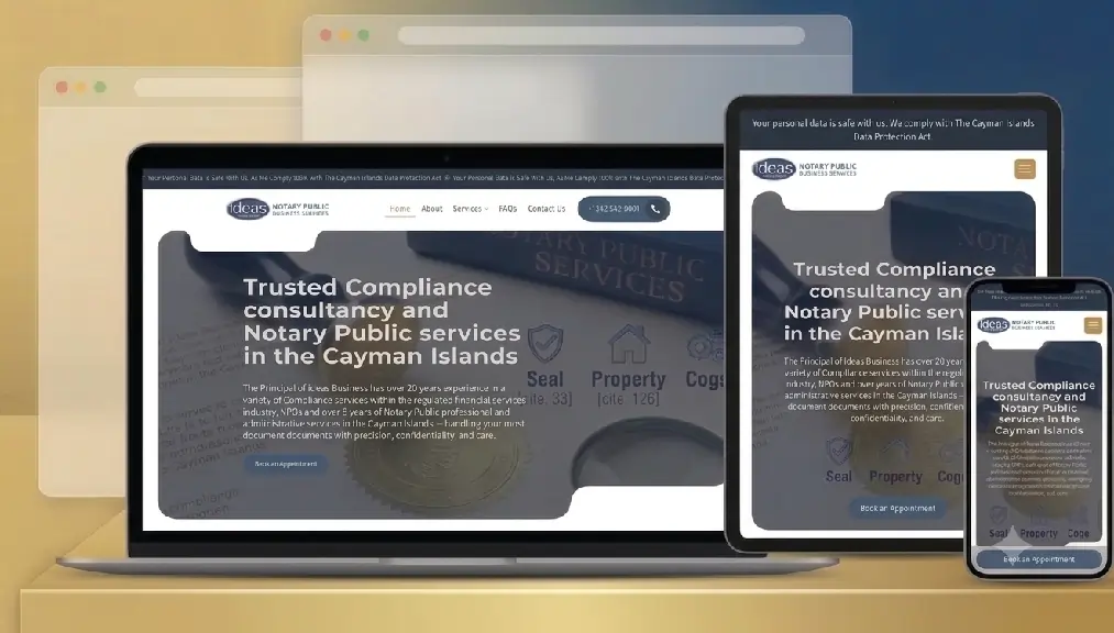 Ideas Business responsive view