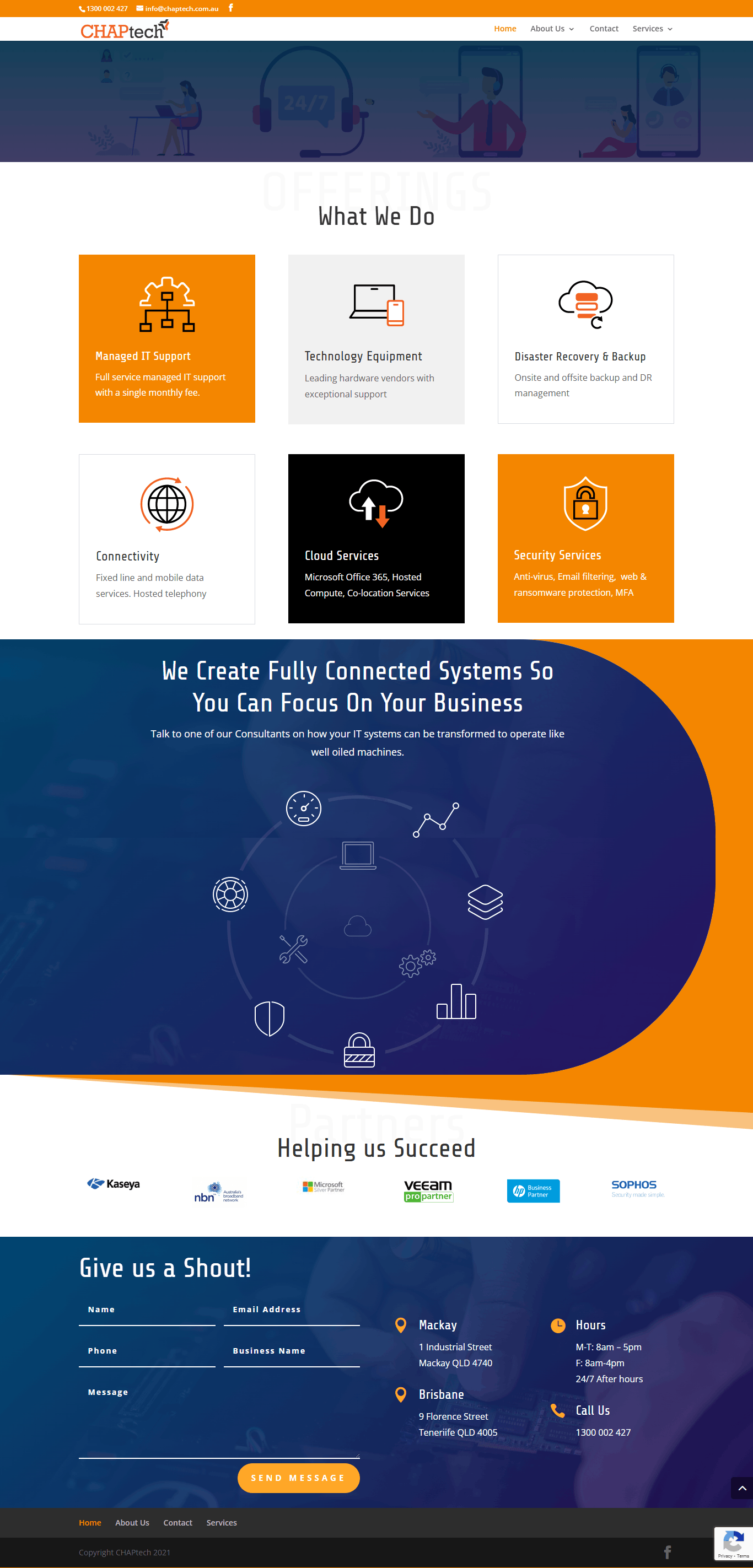 ChapTech — PHP Core website project