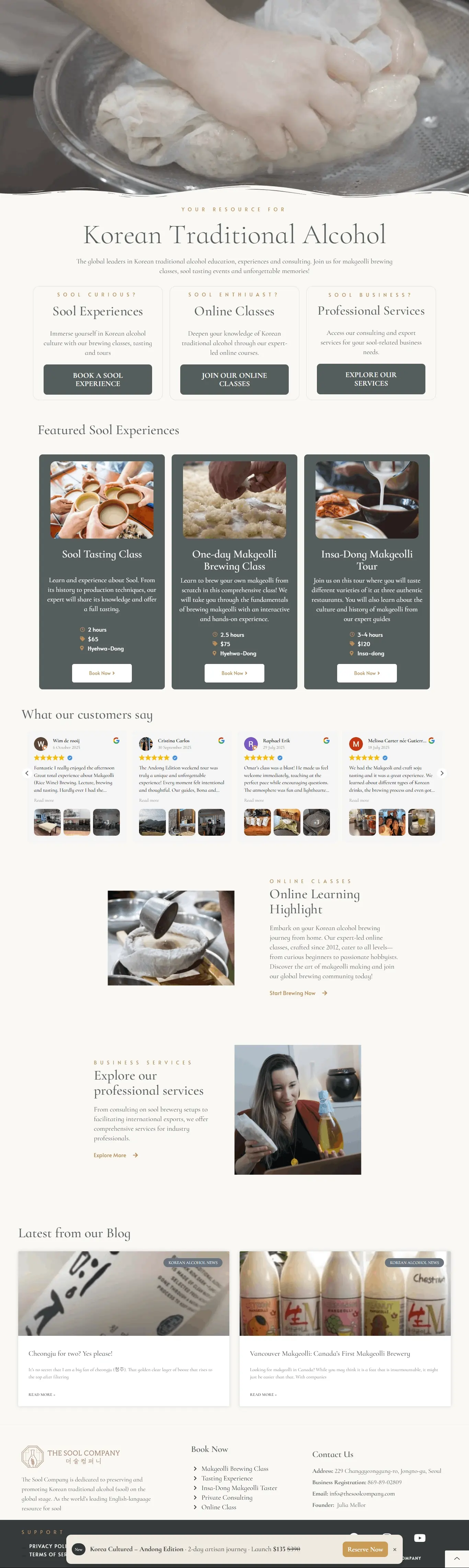 The Sool — WordPress WooCommerce website project